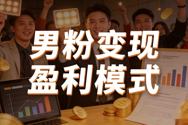 男粉变现整套盈利模式