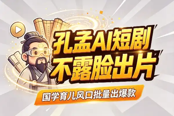 孔孟+AI短剧,国学育儿号的流量密码