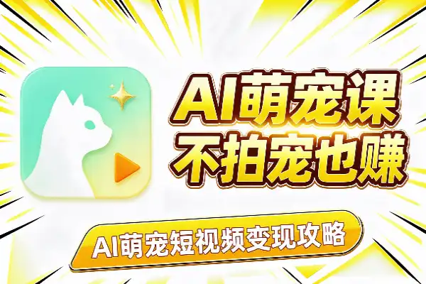 AI萌宠短视频:猫咪慢生活变现全攻略