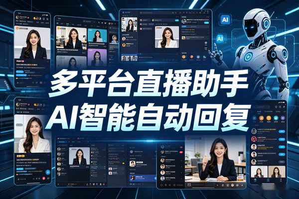 多平台电商直播间AI助手智能自动回复