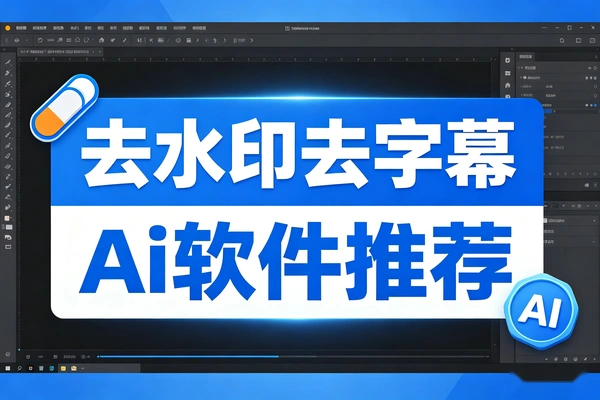 Ai去水印软件推荐字幕水印GPU加速