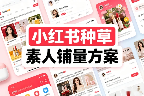 小红书品牌种草笔记排名与素人铺量方案
