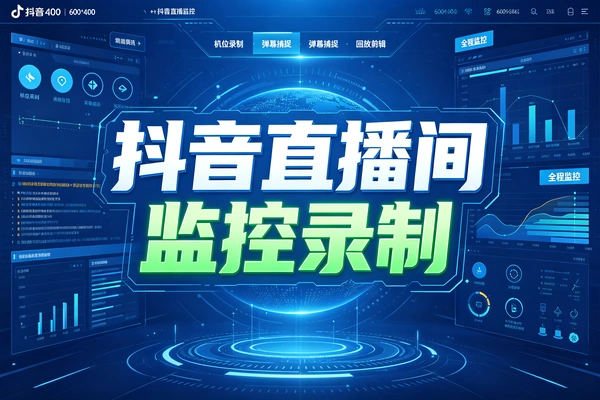 抖音直播间24小时直播监控下载