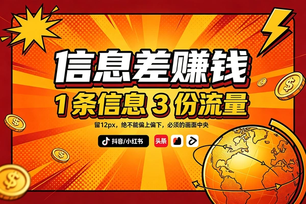 海外信息差赚钱不是简单的复制粘贴