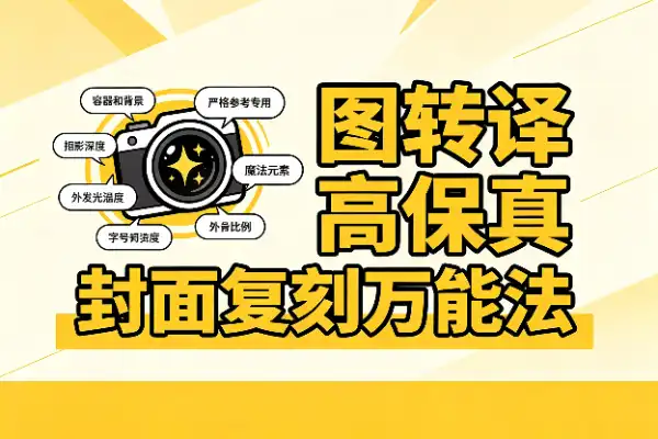 封面图转译的万能提示词