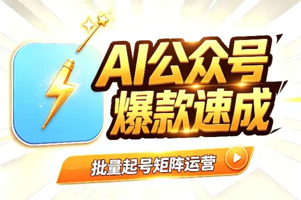 AI公众号矩阵：三分钟生成爆款文章的实操心得