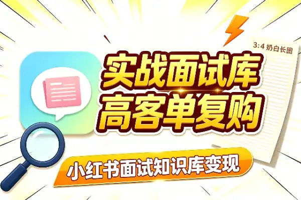 实战面试知识库，客单价高易复购