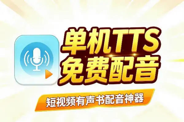 7MB单机TTS神器，免费配音不限字数